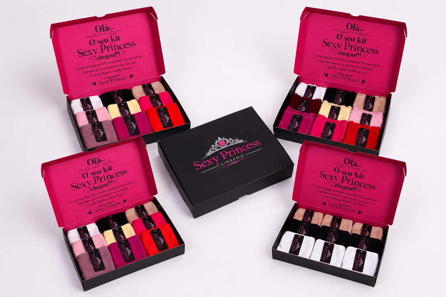 Kit 4 Box | Sweet - Bloom - Glow - Secret