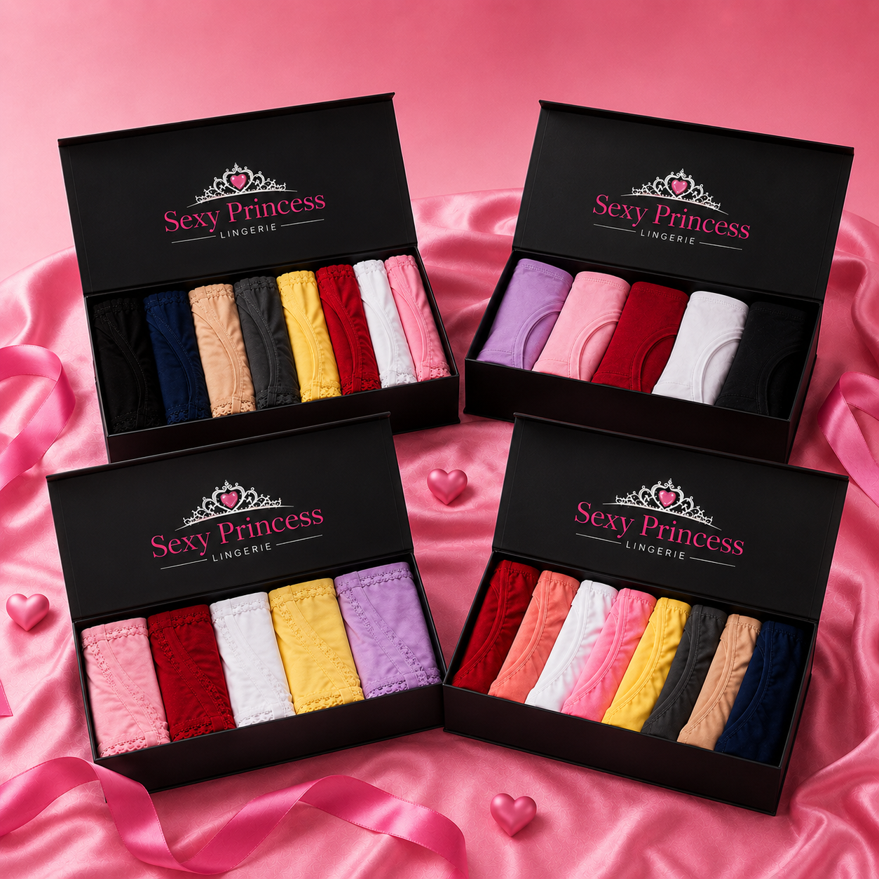Kit 4 Box | Sweet - Bloom - Glow - Secret